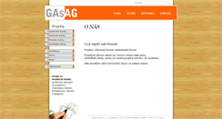 Desktop Screenshot of gasag.cz